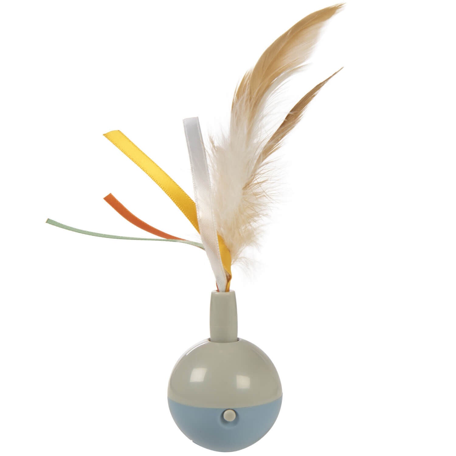 Instincts By Smartykat&reg;Rowdy Ribbons Electronic Motion Spinning Ball Cat Toy, Battery Powered