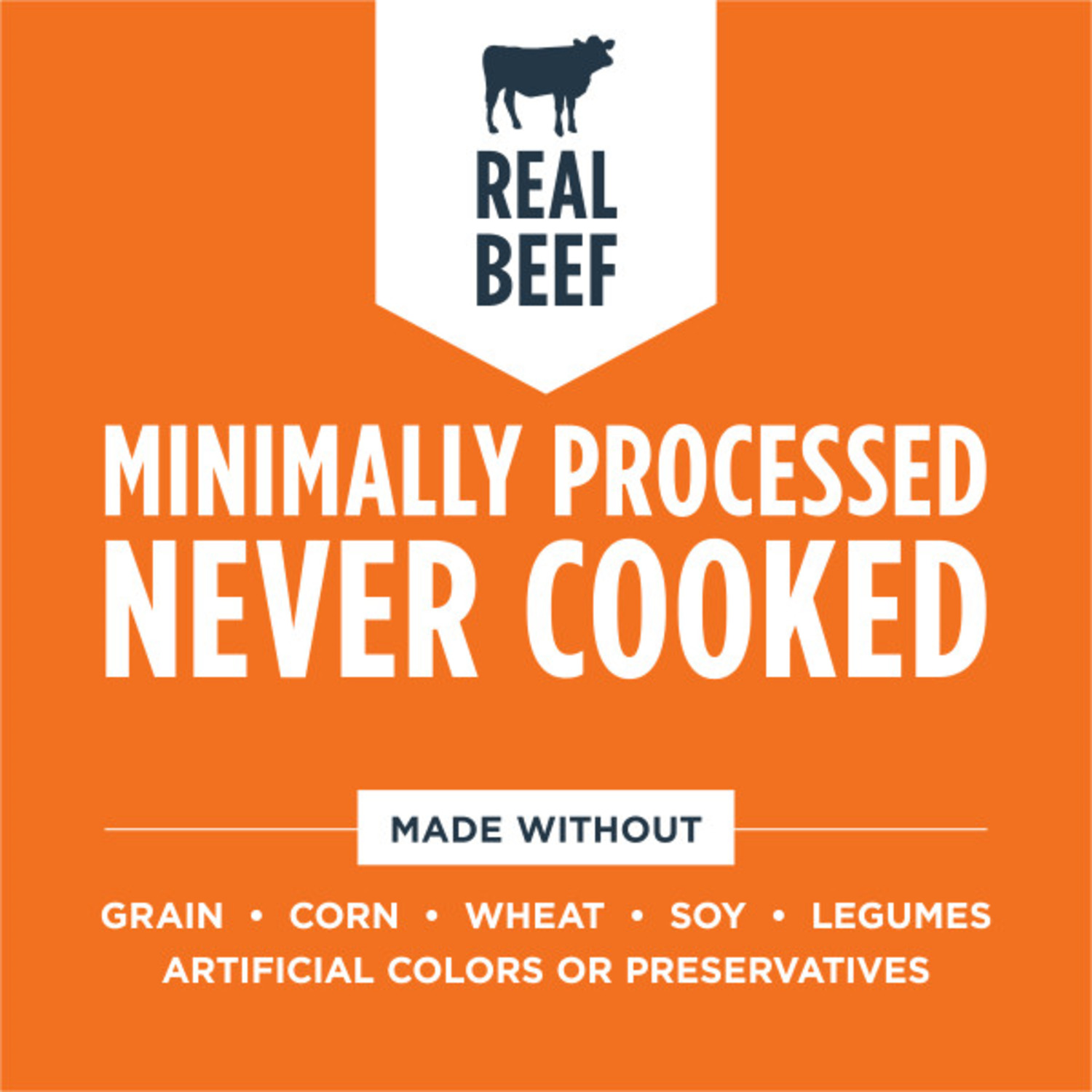 Instinct Raw Meals Beef Freeze-Dried Dog Food, 25 Oz
