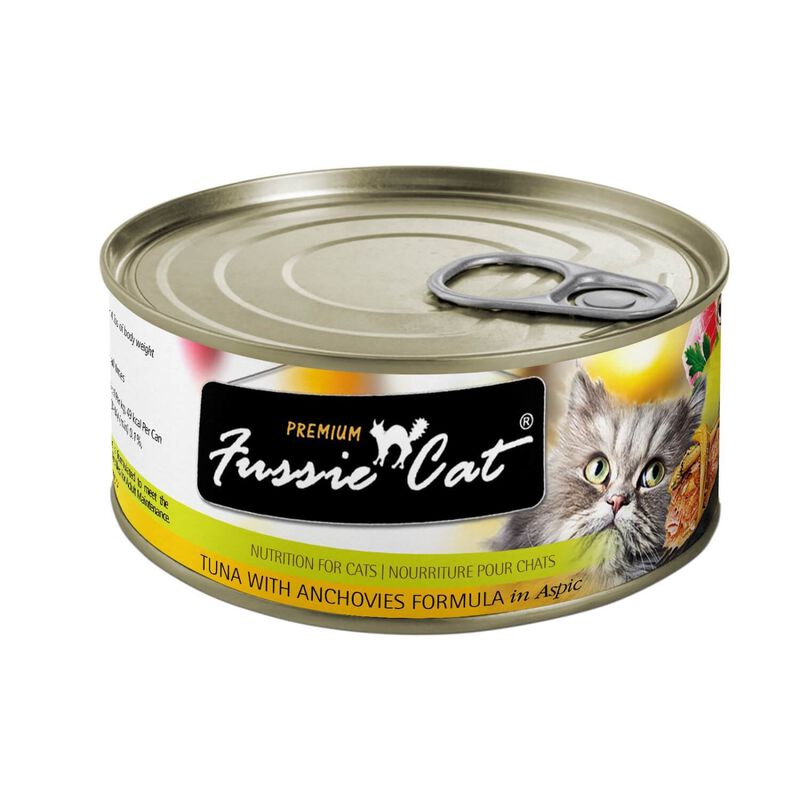 Premium Tuna With Anchovies In Aspic Canned Cat Food