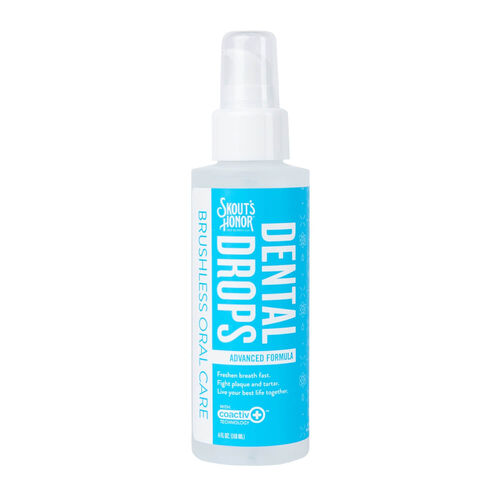 Skout'S Honor Advanced Formula Dental Care Drops For Dogs & Cats