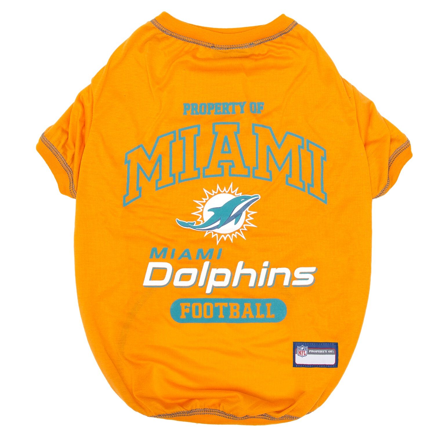 Pets First Miami Dolphins Dog Shirt