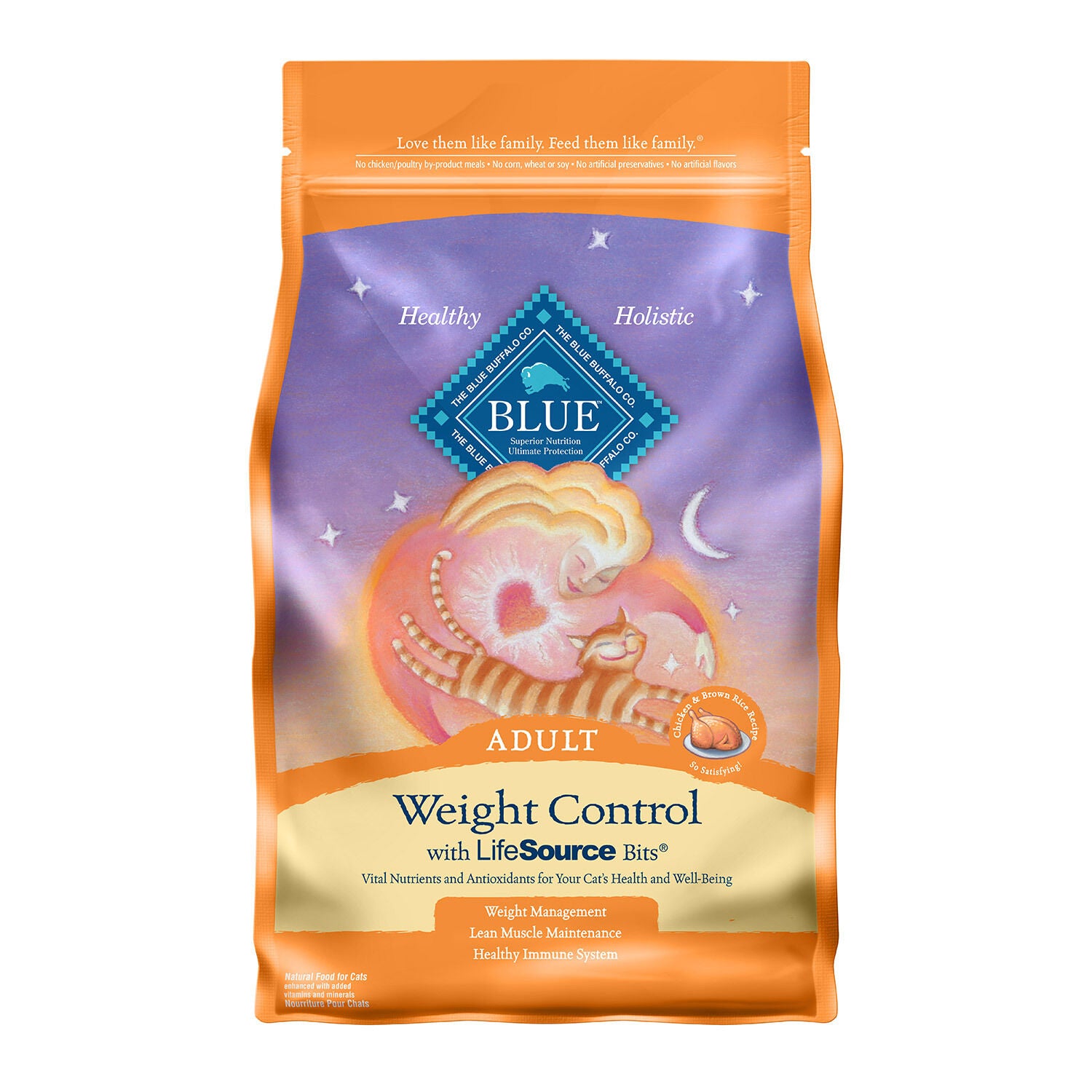 Weight Control Chicken Brown Rice Recipe Adult Cat Food 7lb