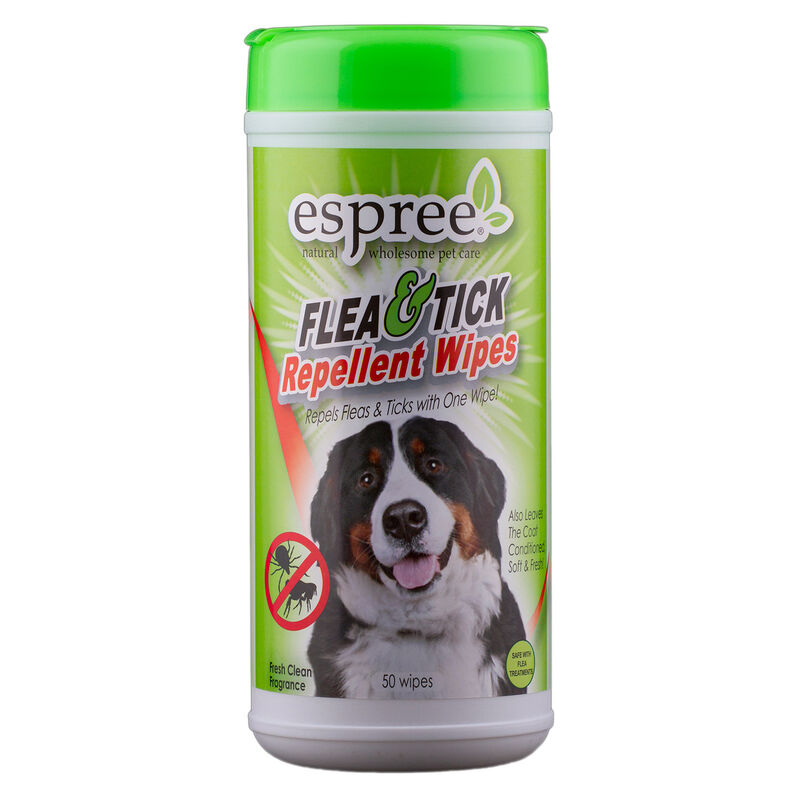 Flea & Tick Repellent Wipes image number 1