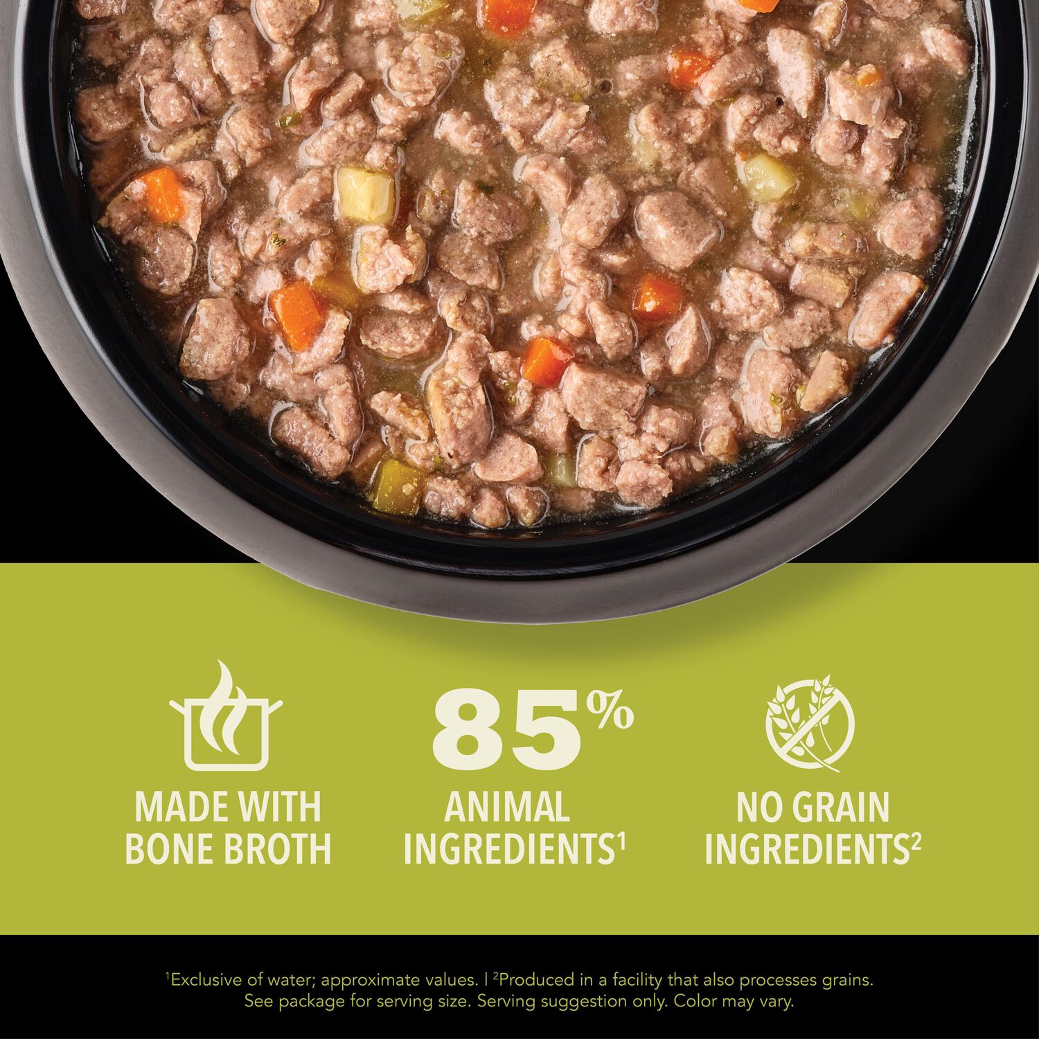 Acana Chunks In Broth Wet Cat Food, Lamb & Kidney Recipe, 3-Oz Pack Of 12
