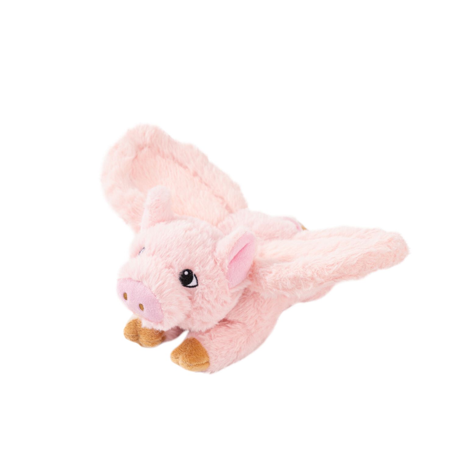 Tall Tails Flying Pig Fling And Fetch Squeaky Plush Dog Toy, 12-Inch