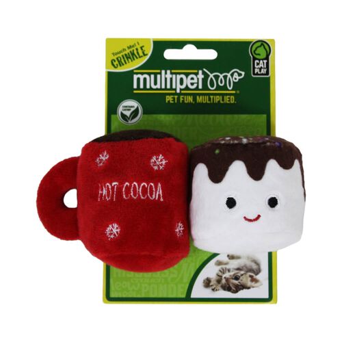 Multi Pet Hot Cocoa/Marshmellow Cat Toy
