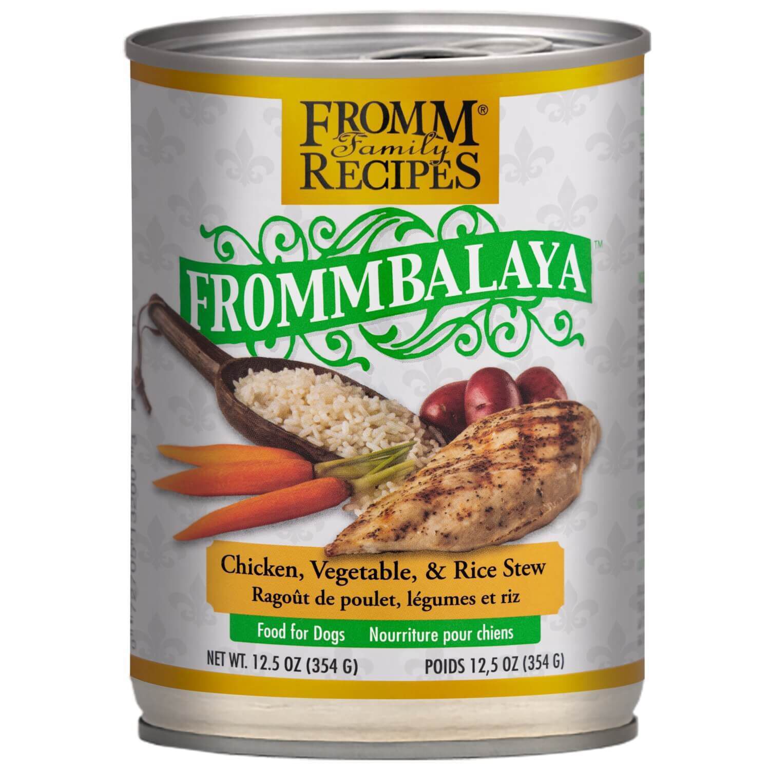 Fromm Frommbalaya Chicken, Vegetable, & Rice Stew Food For Dogs 12.5 Oz
