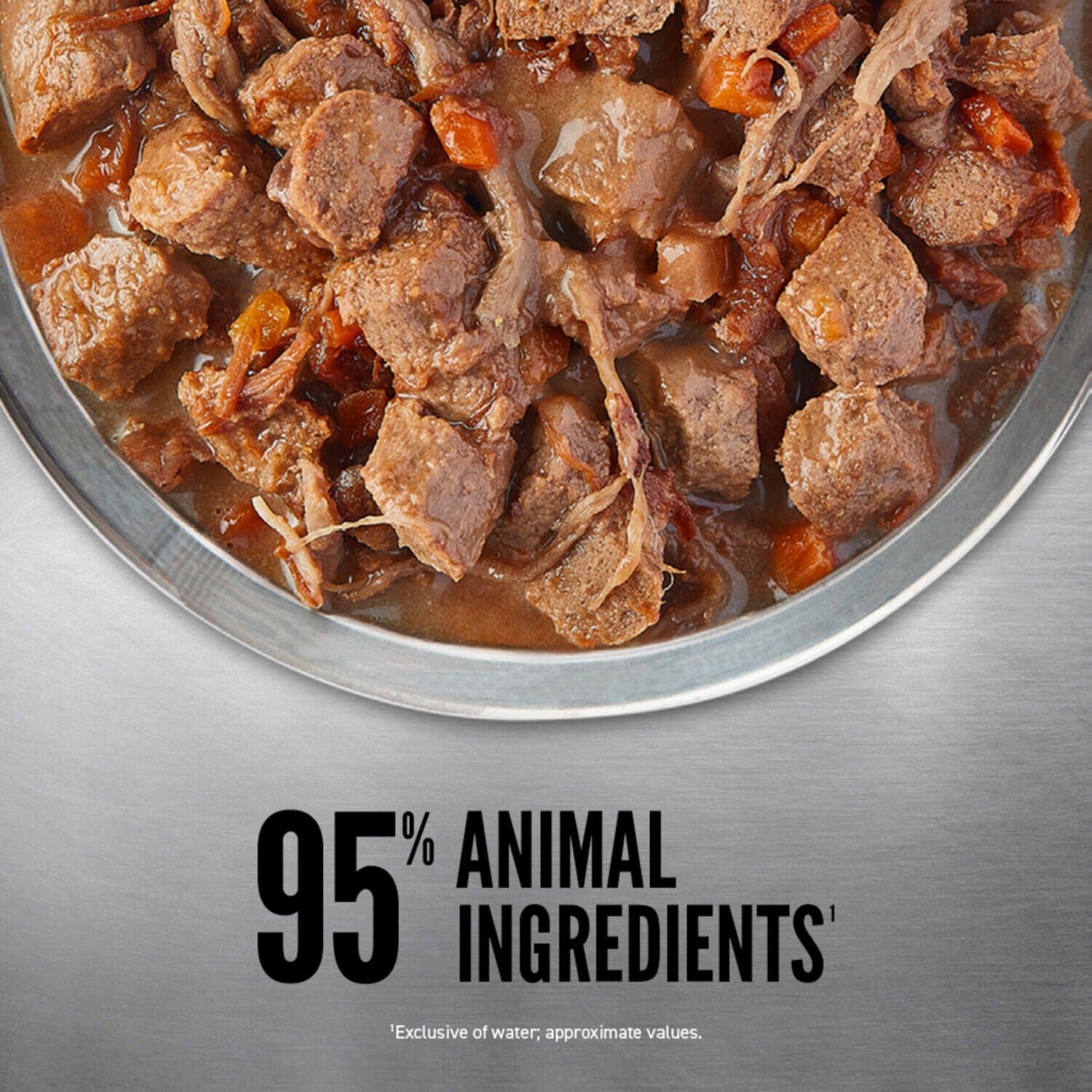 Orijen Real Meat Shreds Wet Dog Food, Tundra Stew Recipe, 12.8-Oz Cans