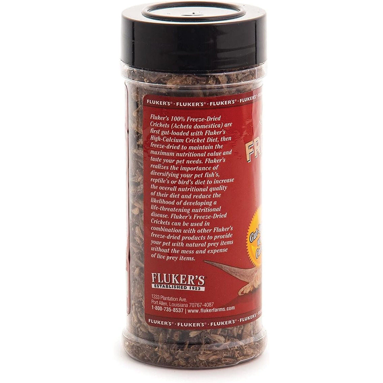 Fluker's Freeze Dried Crickets Reptile Food