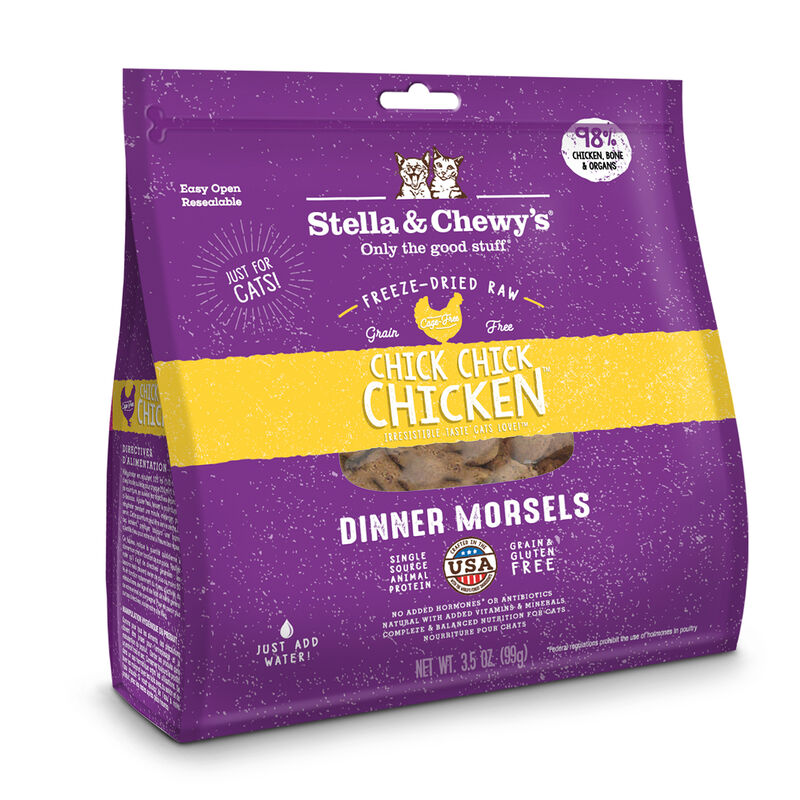 Cat Freeze Dried Chick Chick Chicken Dinner Morsels Cat Food image number 1