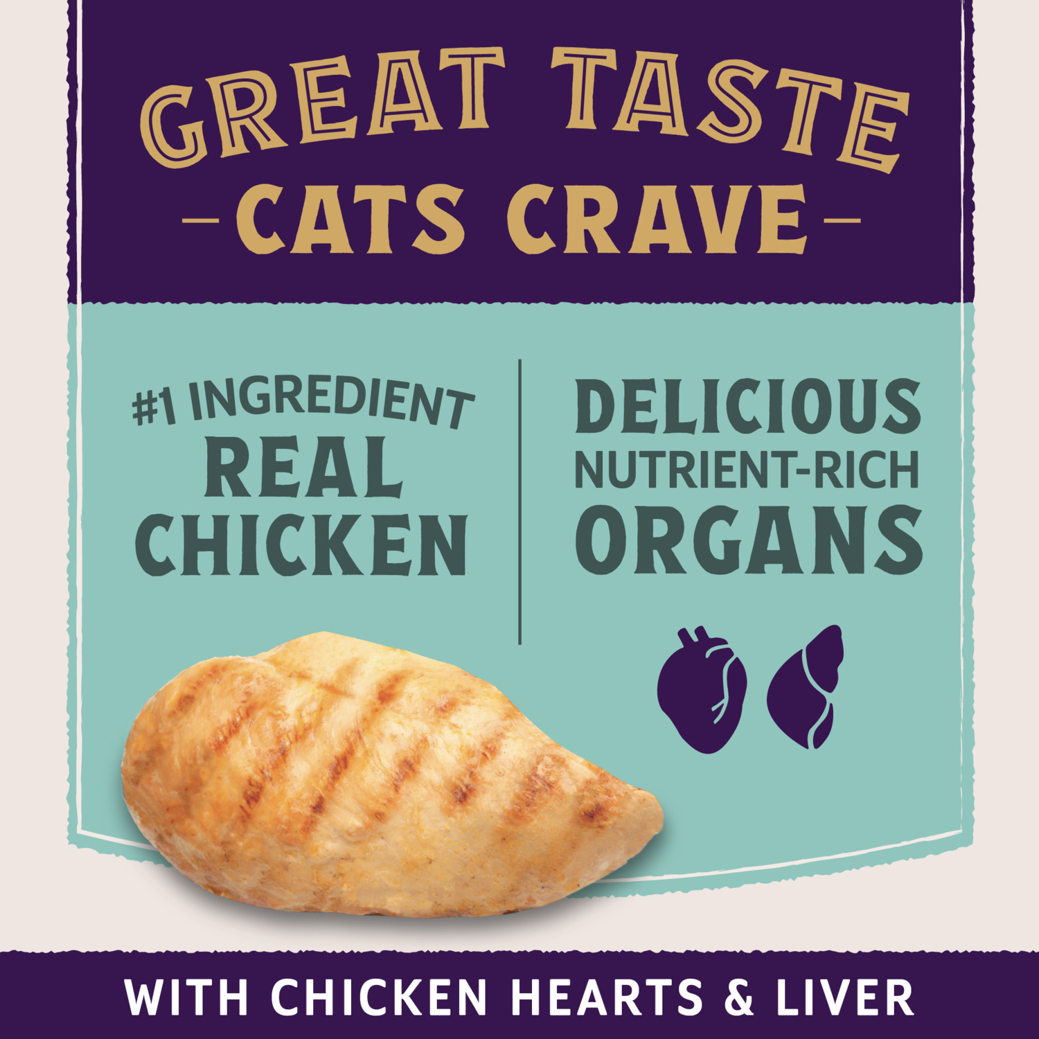 Natural Balance Ultra Protein Plus Dry Cat Food, Immune And Digestive Health Real Chicken & Chicken Meal, 2.5 Lbs.