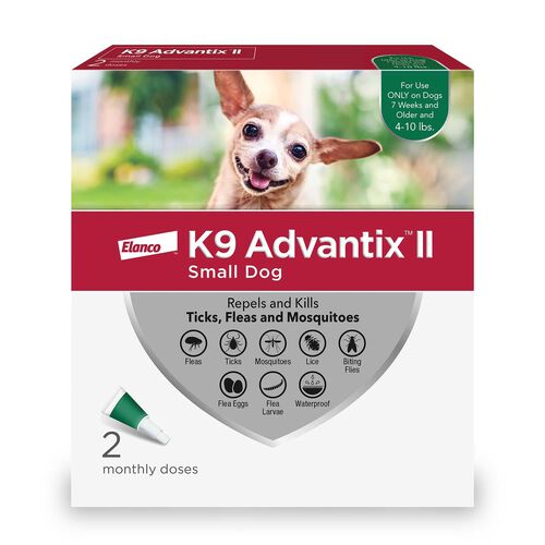 K9 Advantix Ii Flea & Tick Treatment For Dogs, 4 10 Lbs