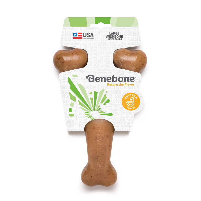 Chicken Wishbone Dog Chew Toy image number 4
