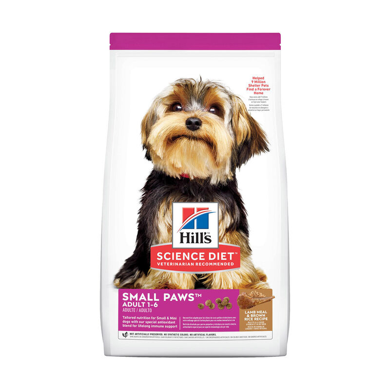 Hill'S Science Diet Adult Small Paws Breed Lamb Meal & Rice Recipe Dog Food