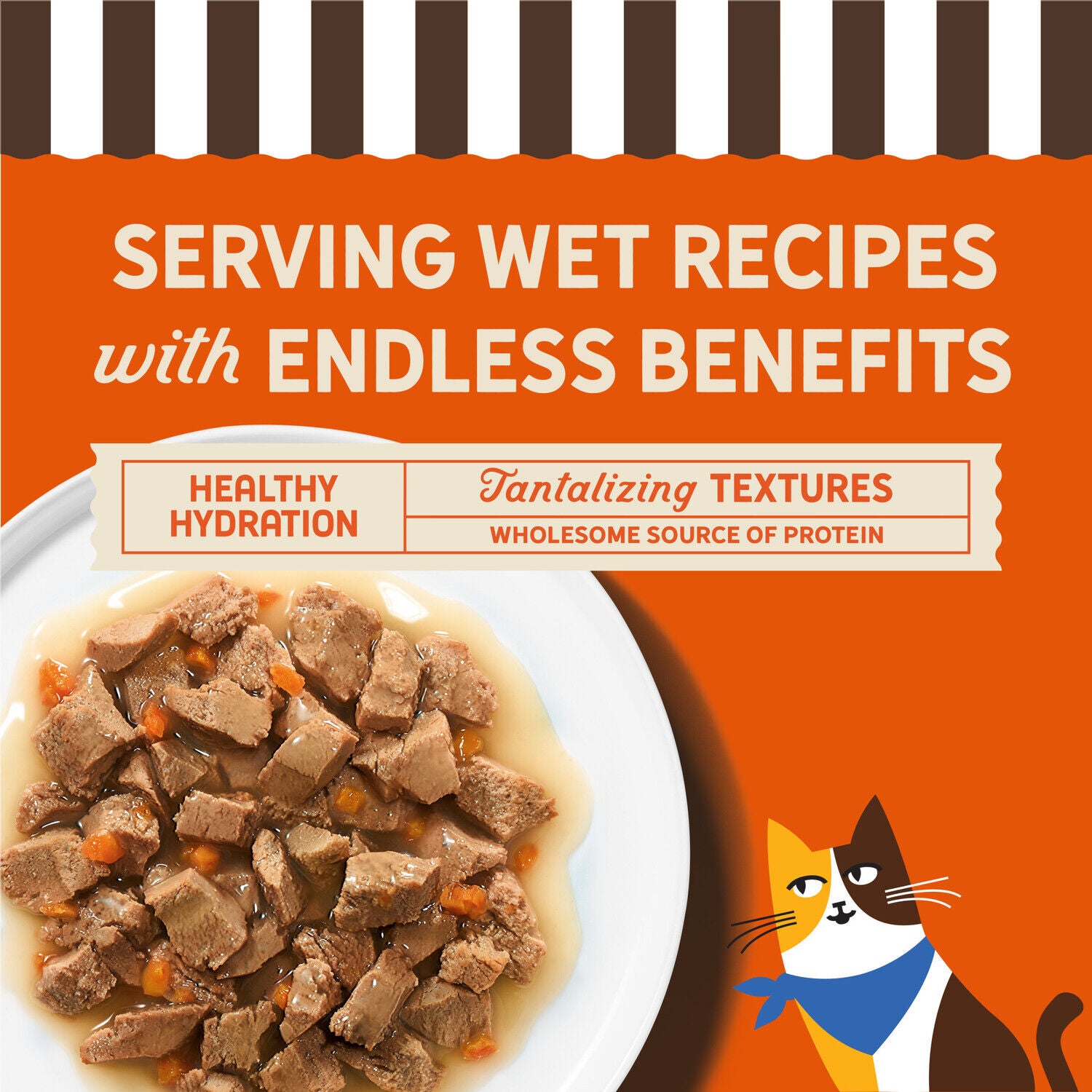 Merrick Purrfect Bistro Stewed Chicken, Beef And Carrot Recipe Wet Adult Cat Food In Gravy, 3 Oz. - 24 Pack