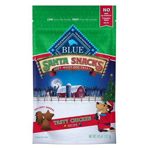 Blue Buffalo Santa Snacks Soft Chicken Treats