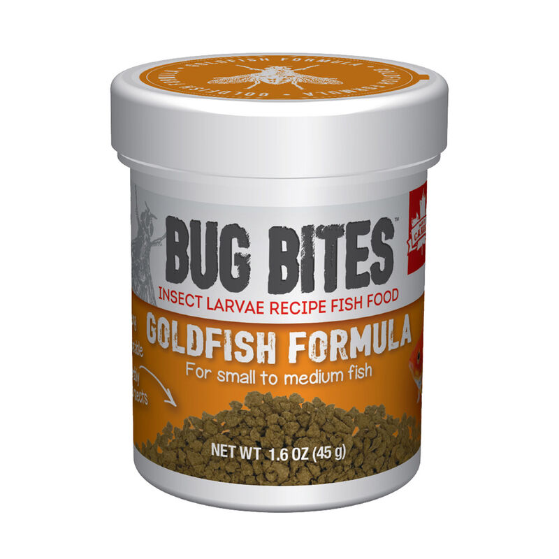 Bug Bites Goldfish Formula Granules For Small To Medium Fish image number 1