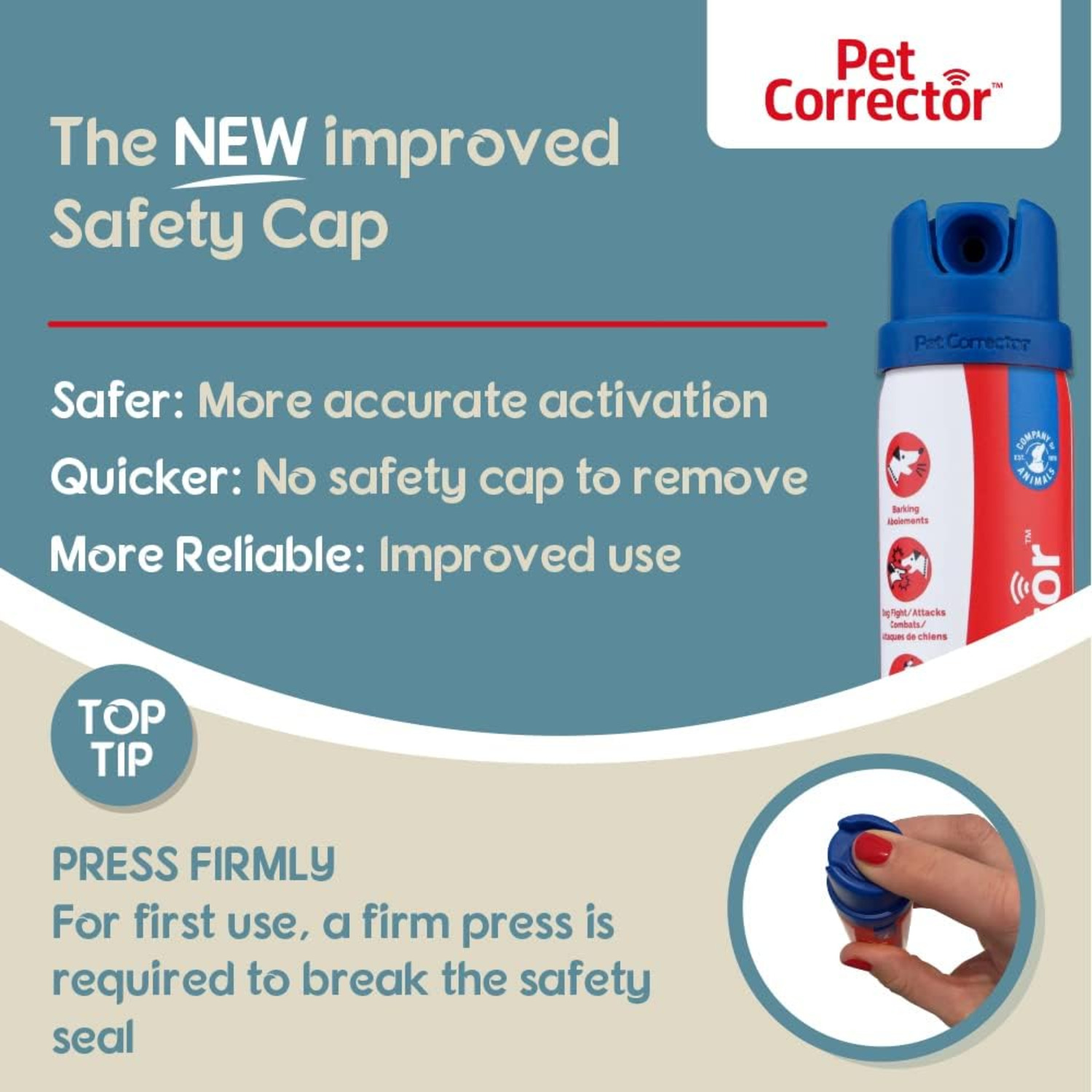 Company Of Animals Pet Corrector Dog Bark Deterrent Spray, 6.35-Oz