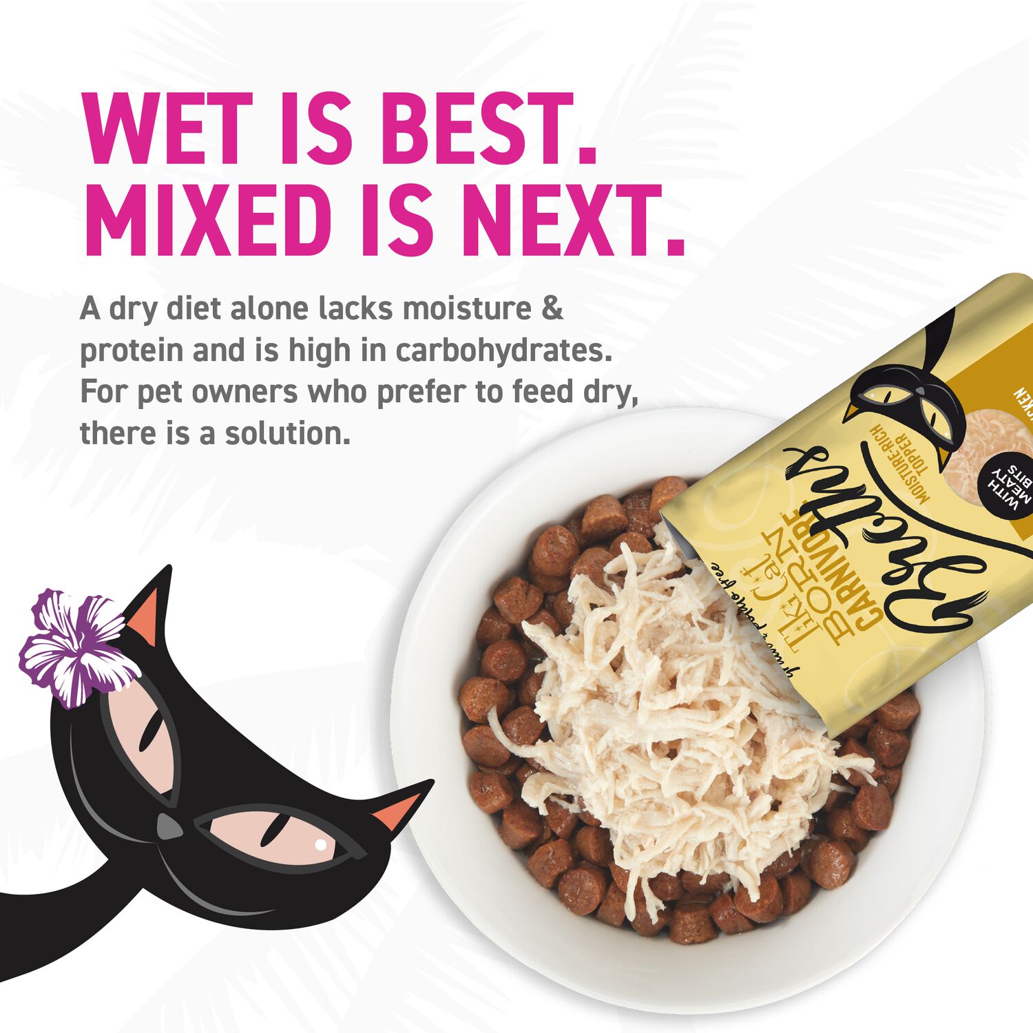 Tiki Cat Born Carnivore Grain-Free Broths Wet Cat Food Topper, Chicken, 1.3-Oz Pouch 12-Count