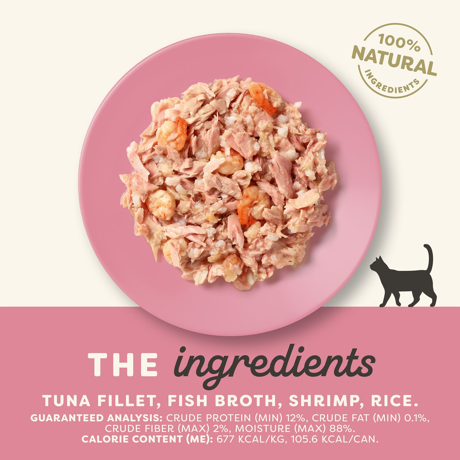 Applaws&trade; Natural Wet Cat Food, Tuna Fillet & Shrimp In Broth, 5.5-Oz