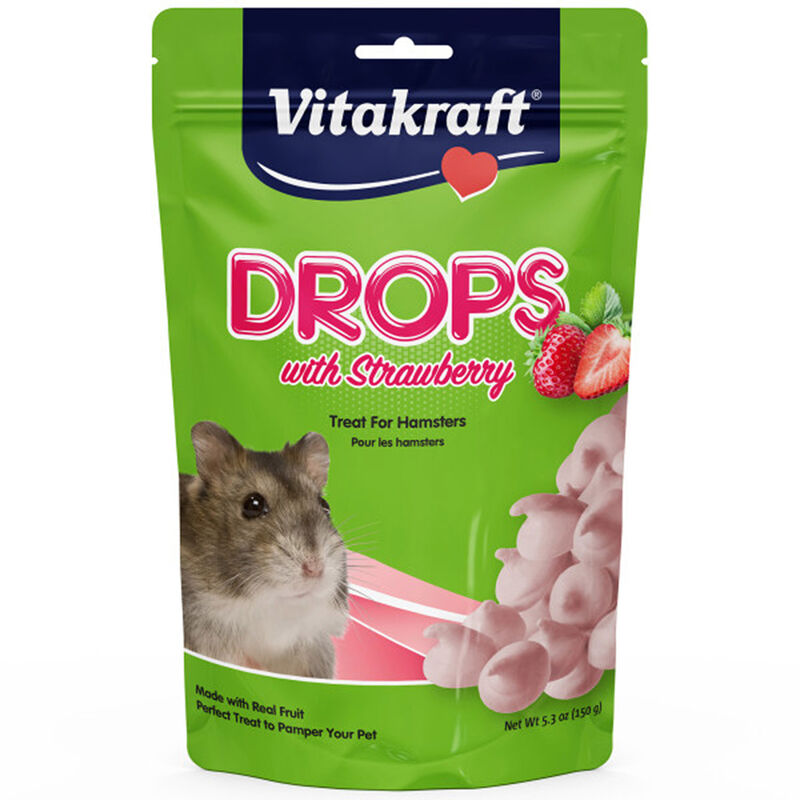 Drops With Strawberry For Hamsters image number 1