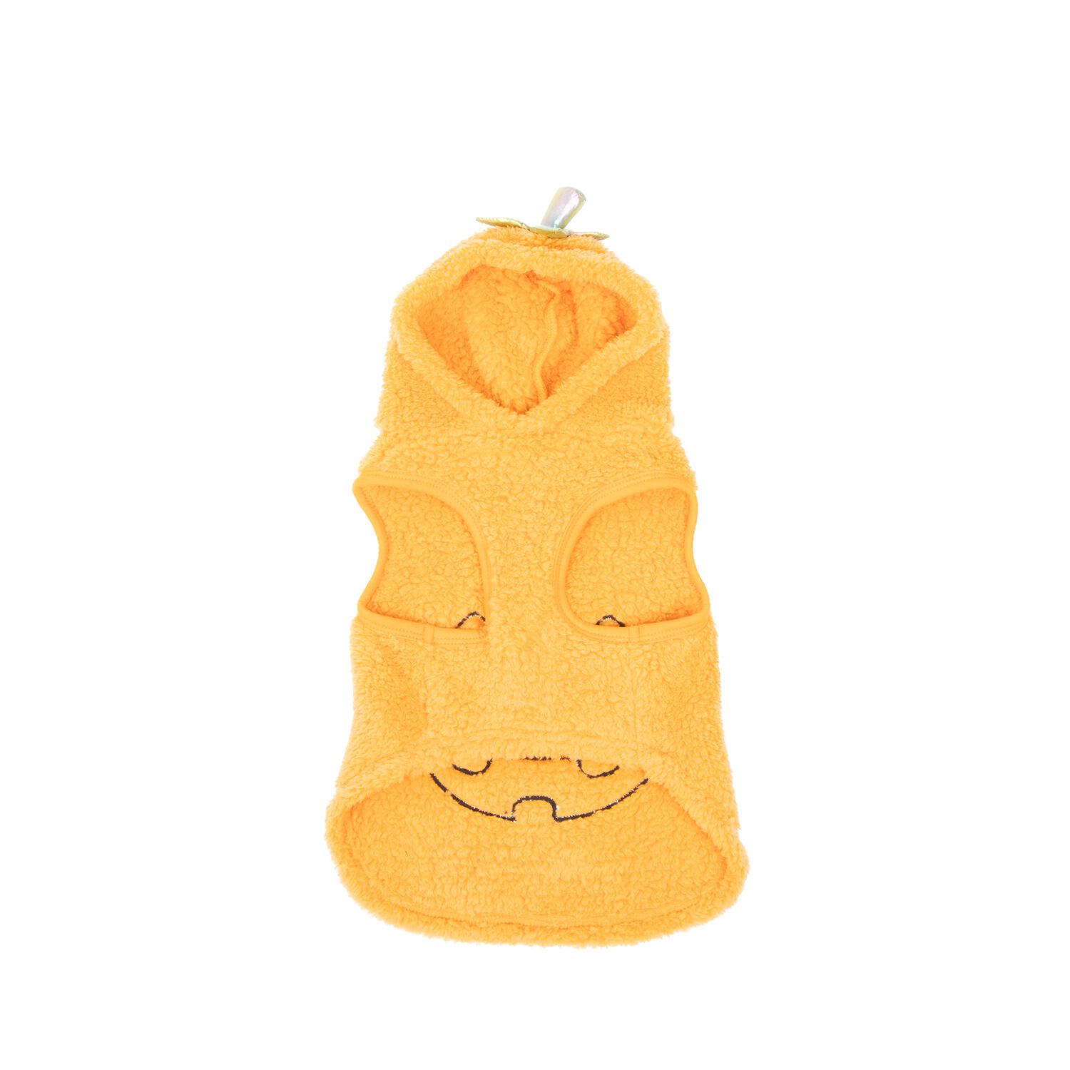 Aristopet Jack-O-Lantern Pumpkin Halloween Hoodie Dog Costume, Orange, Small