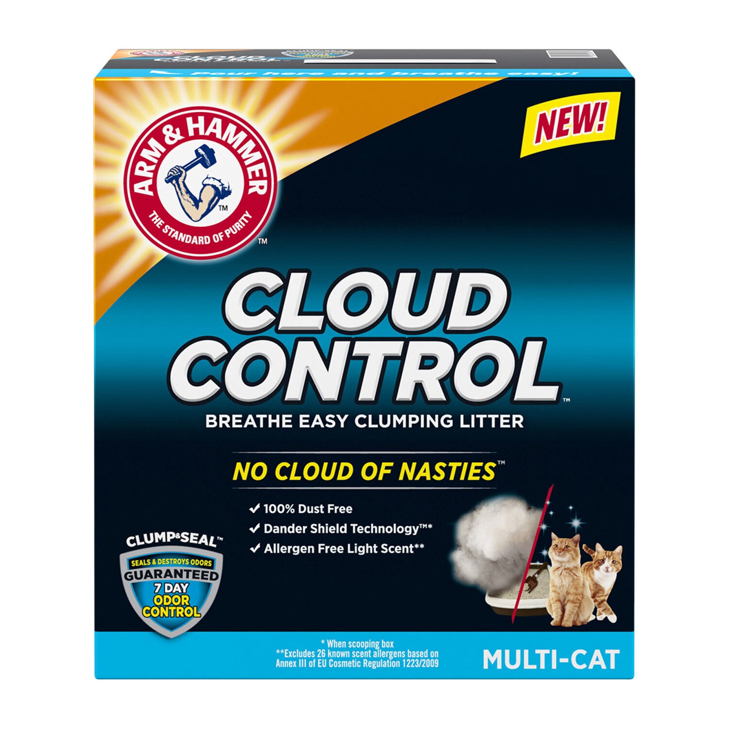 Clump - Seal Cloud Control Multi-Cat Litter
