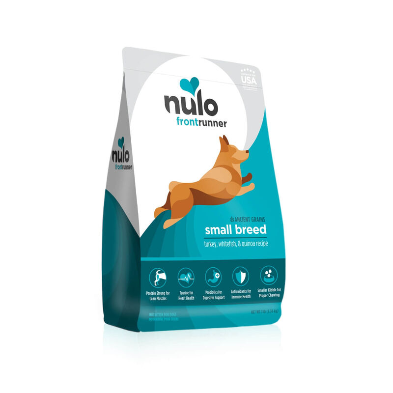 Nulo Frontrunner Small Breed With Turkey, Whitefish, & Quinoa Dry Dog Food