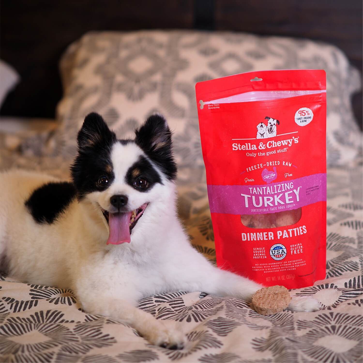 Stella & Chewy's Tantalizing Turkey Patties Dog Food
