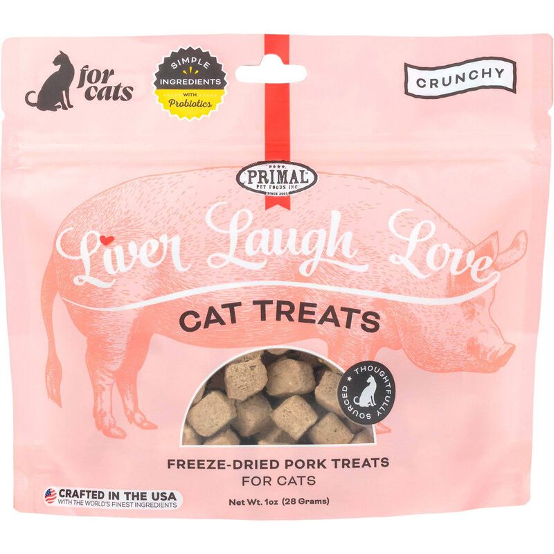 Liver, Laugh, Love - For Cats! Simply Pork Cat Treat image number 1