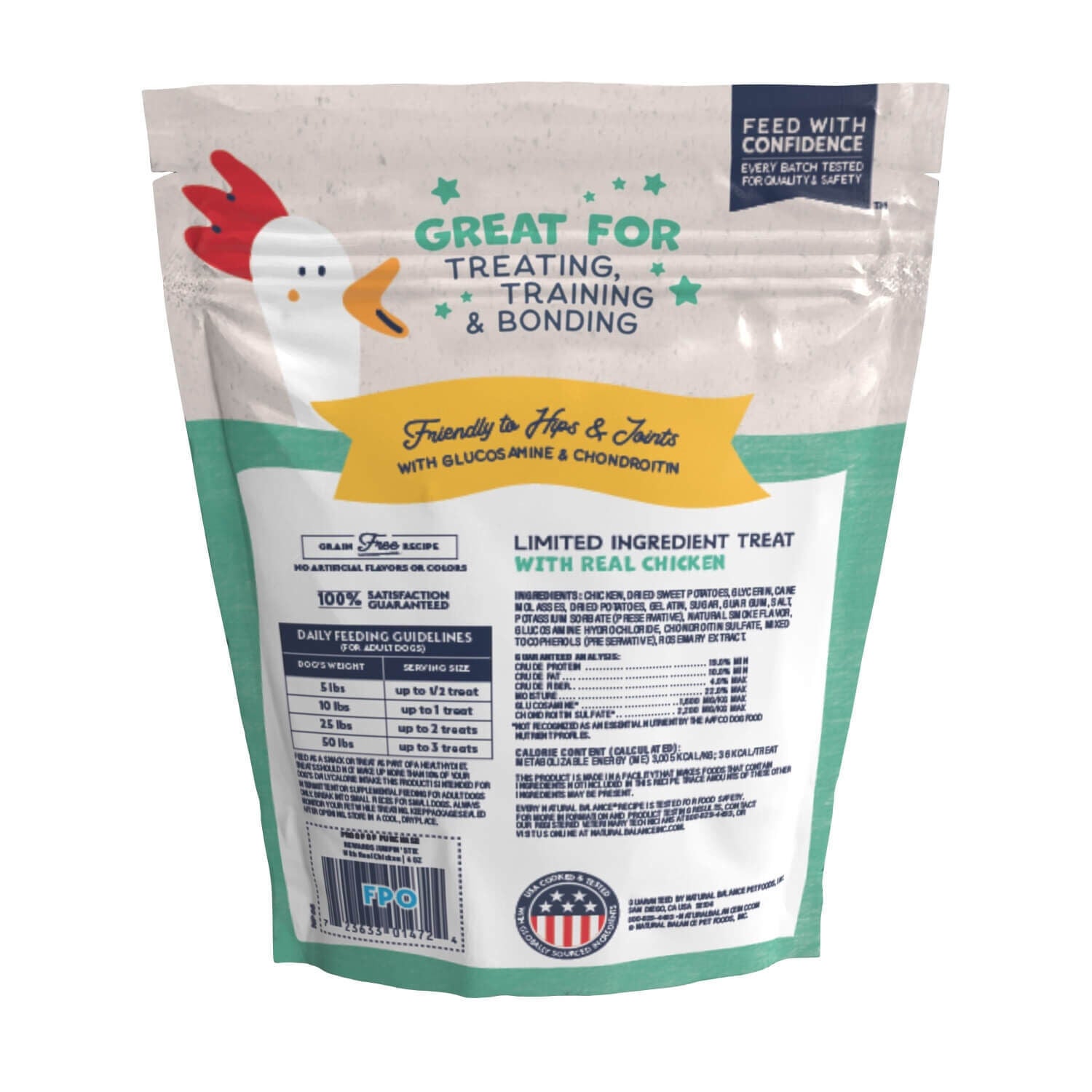 Natural Balance Rewards Jumpin' Stix Chicken & Sweet Potato Recipe Limited Ingredient Dog Treats