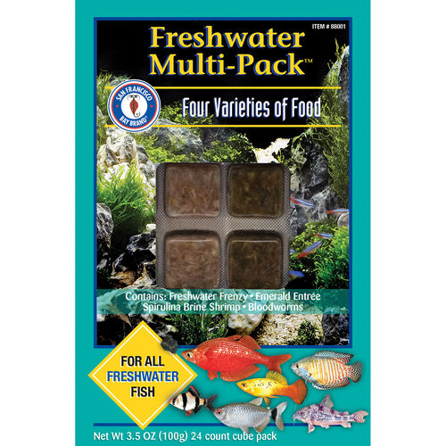 Freshwater Multi Pack Frozen Fish Food