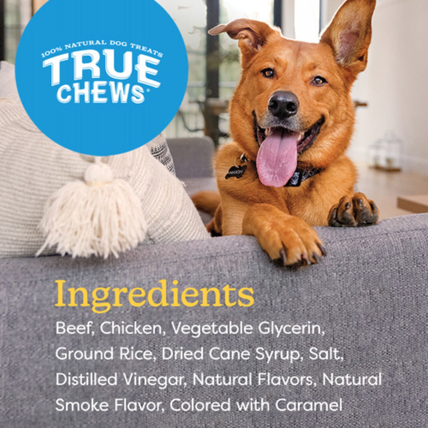 Blue Buffalo True Chews Premium Jerky Cuts Natural Steak Dog Treats, 20-Oz Bag