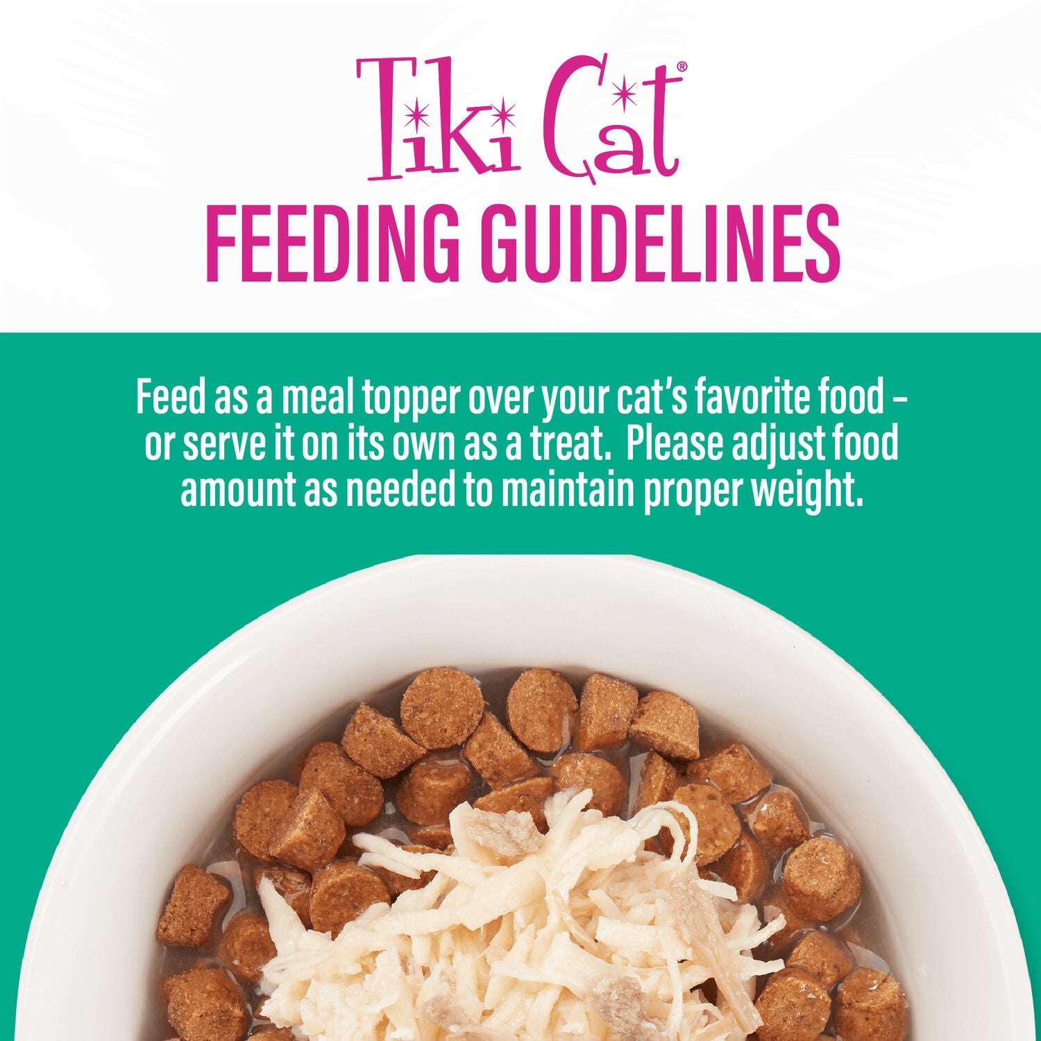Tiki Cat Born Carnivore Complements High Protein Wet Cat Food Topper, Variety Pack 2.1-Oz Pouch (12 Count)