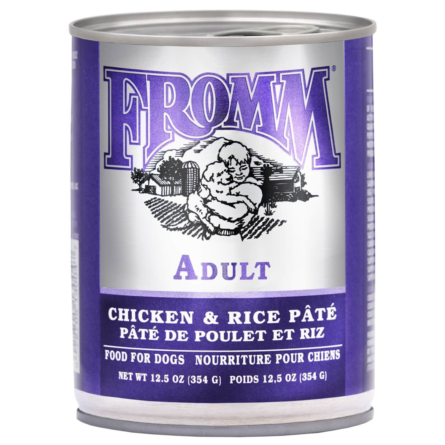 Fromm Classic Adult Chicken & Rice P&acirc;t&eacute; Food For Dogs 12.5 Oz