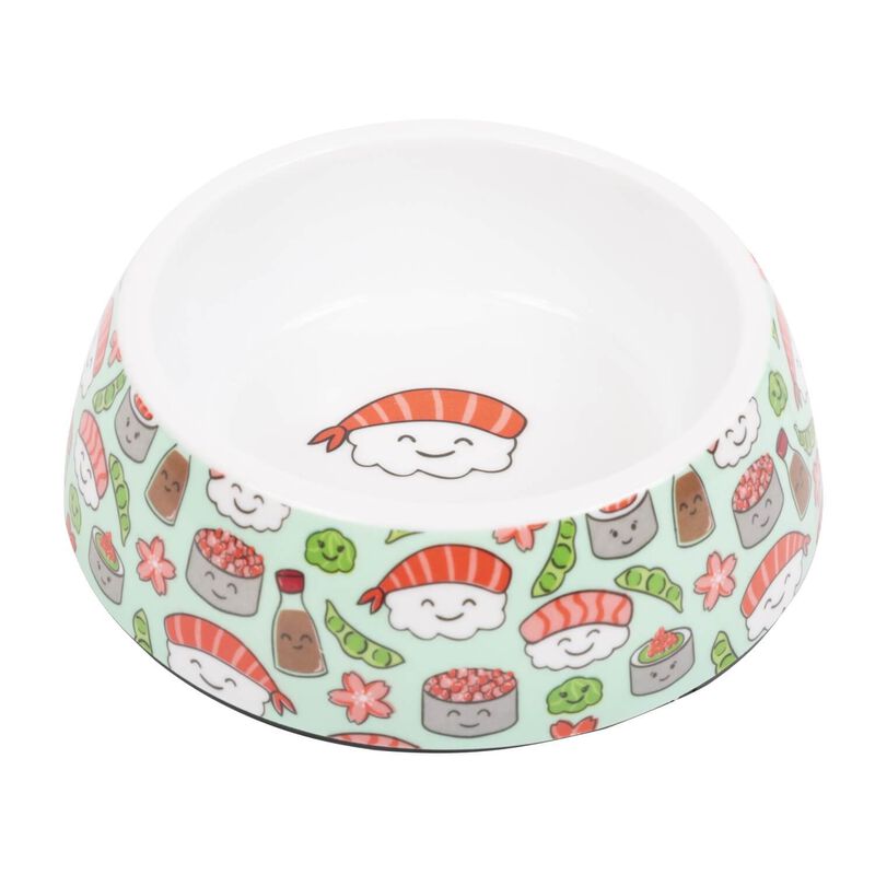 Sushi Plastic Cat Bowl image number 1