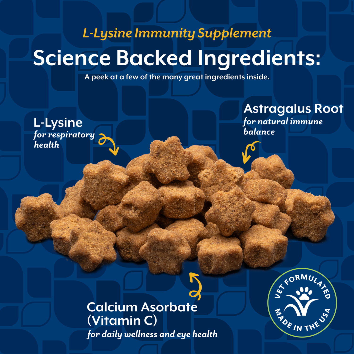 Naturvet L-Lysine Immune Support Plus Antioxidants Cat Soft Chew Supplement