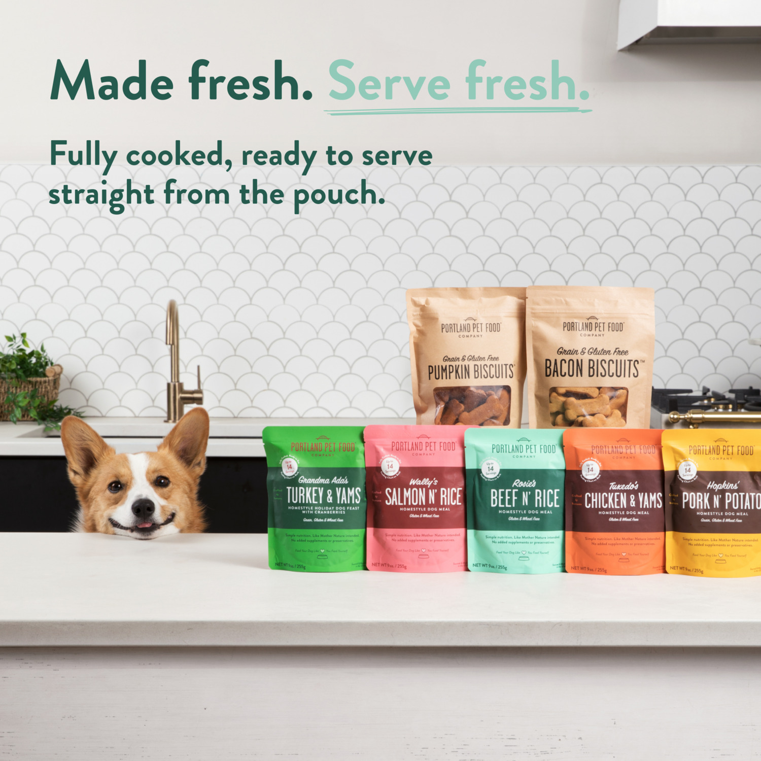 Portland Pet Food Company Rosie's Beef N' Rice Homestyle Gently Cooked Wet Dog Food