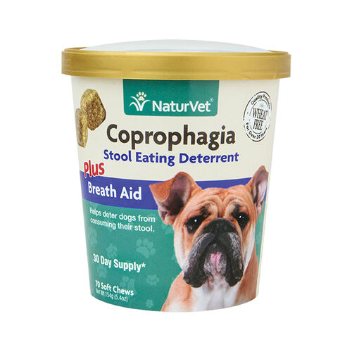 Coprophagia Stool Eating Deterrent Plus Breath Aid Soft Chews