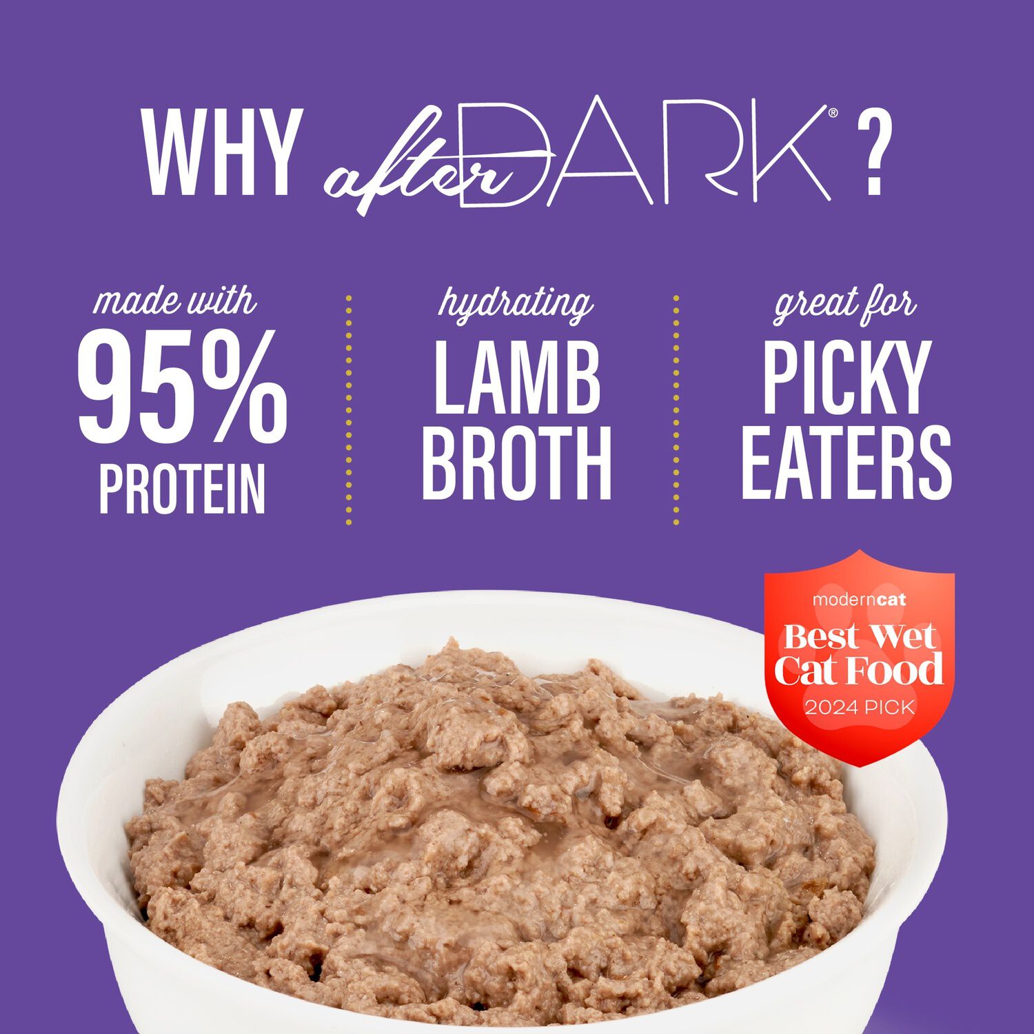 Tiki Cat After Dark Pate Wet Cat Food Lamb & Beef Liver 3-Oz. Can