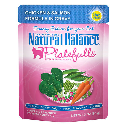 Platefulls Chicken & Salmon Formula Cat Food