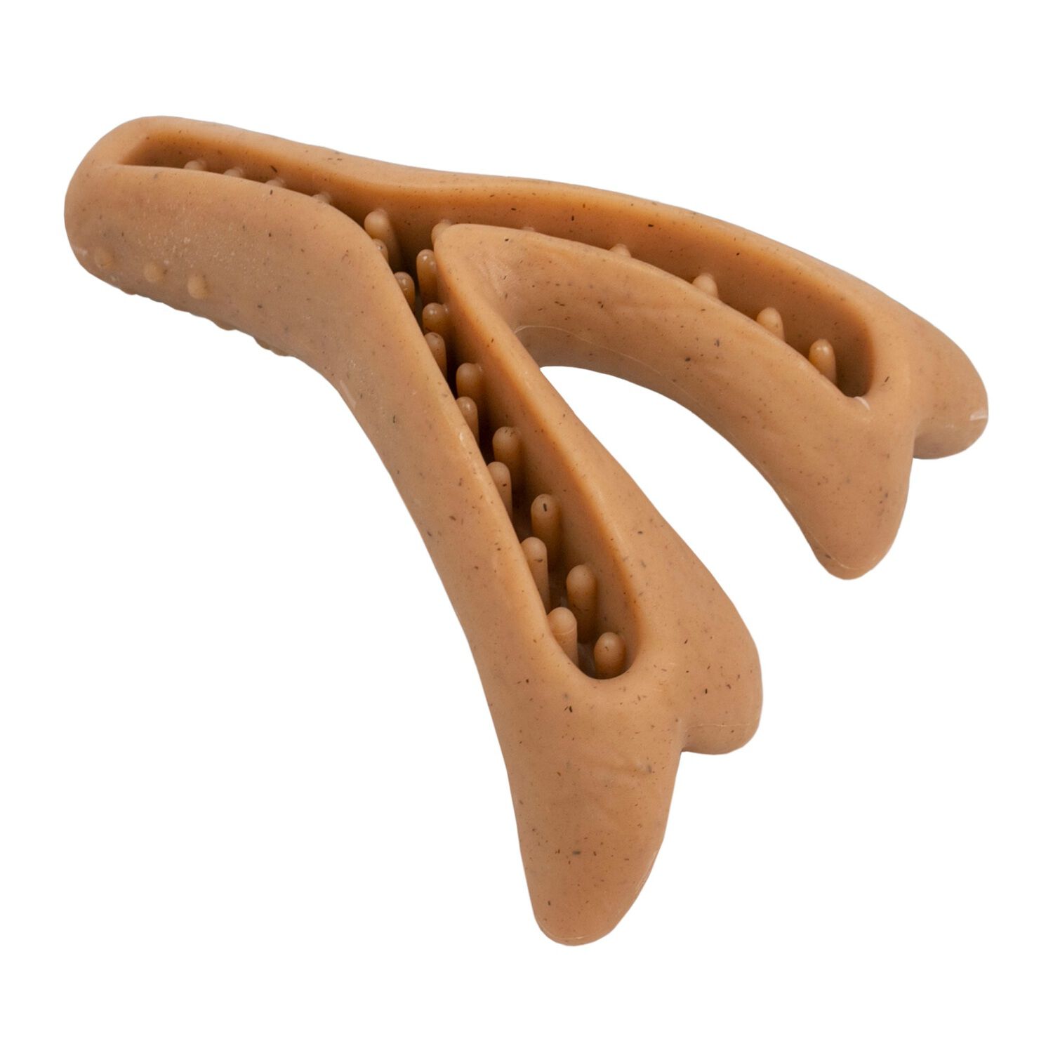 Tall Tails Antler Bacon Scented Dog Chew Toy, 7" - Large