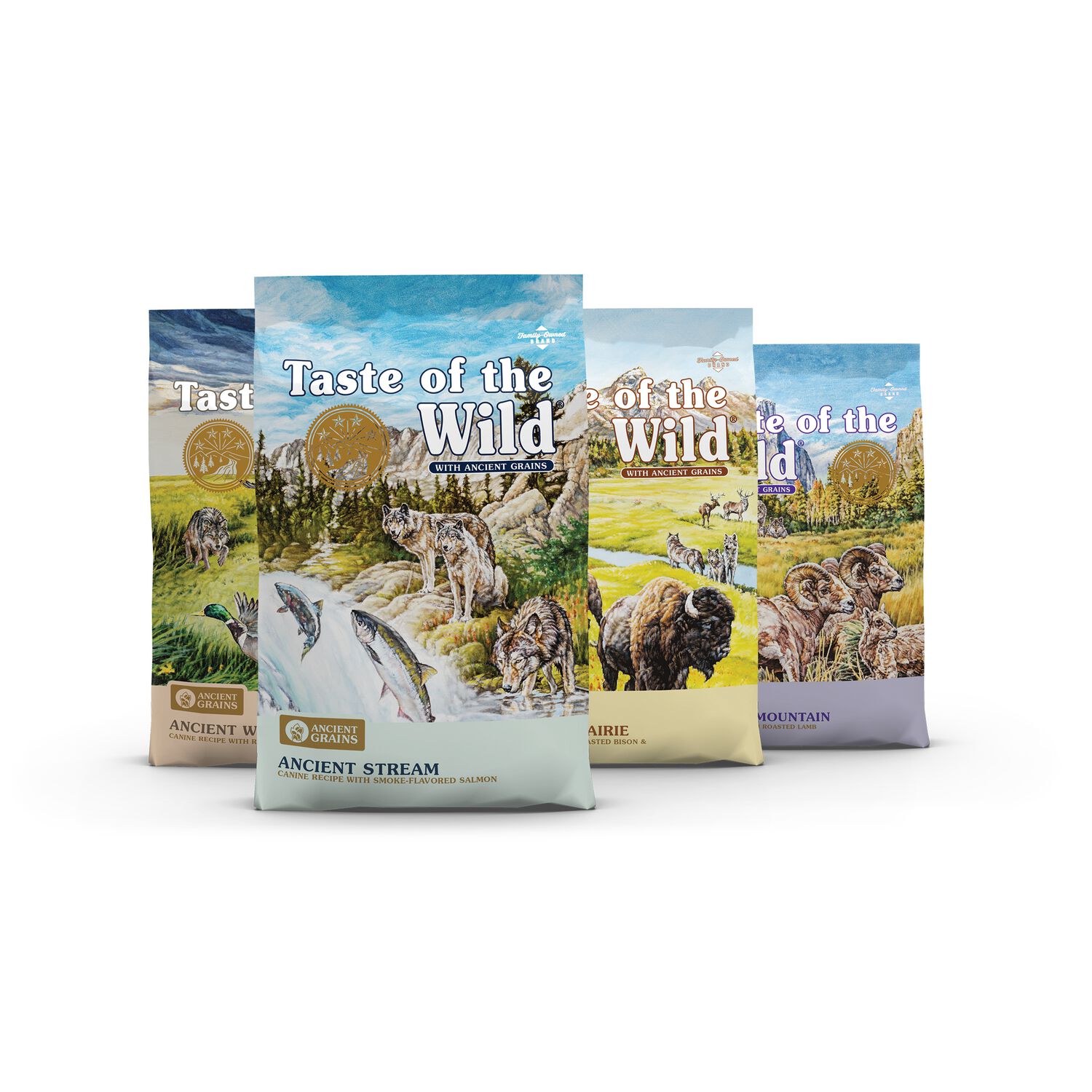 Taste Of The Wild Dry Dog Food, Ancient Stream Canine Recipe With Smoke-Flavored Salmon, 28-Lb Bag