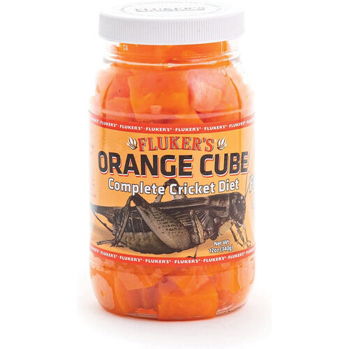 Orange Cube Complete Cricket Diet Cricket Food