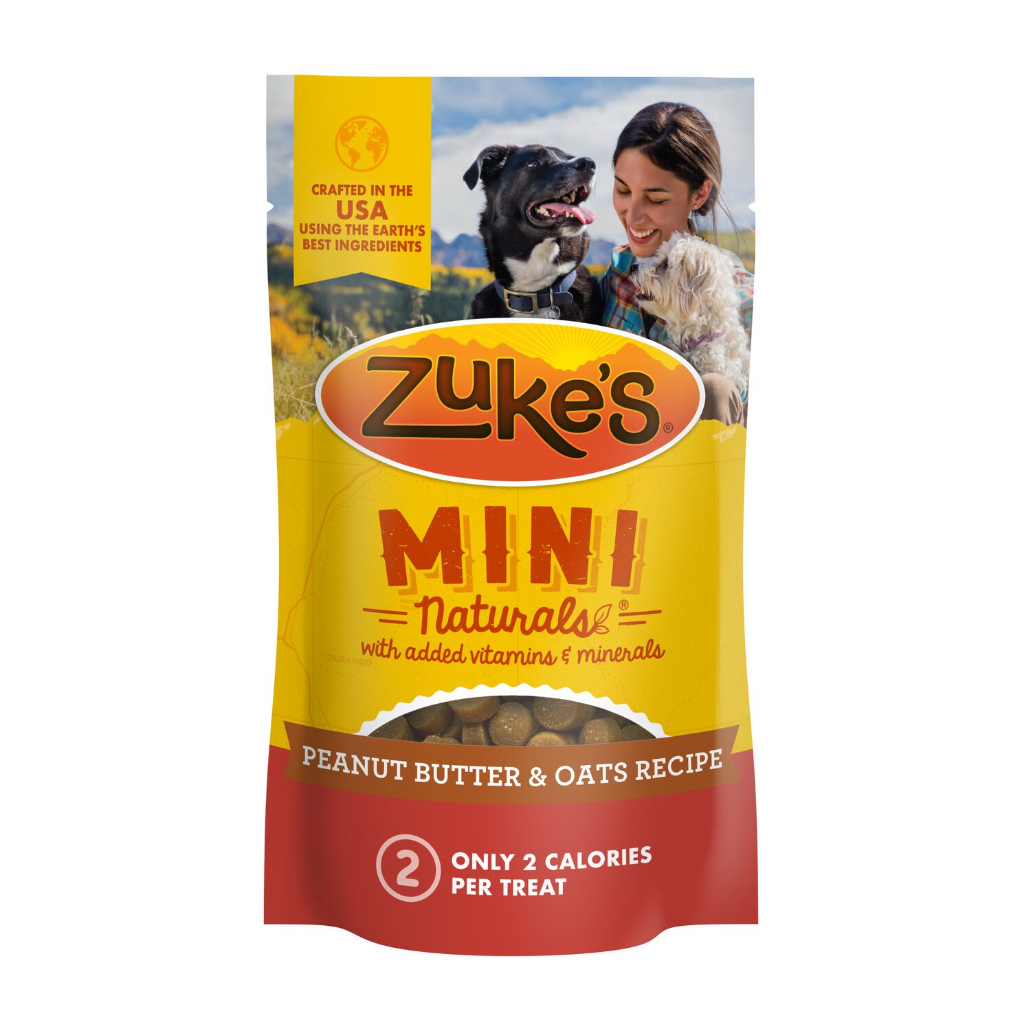 Zuke&rsquo;S Mini Naturals Peanut Butter Recipe Soft & Chewy Dog Treats