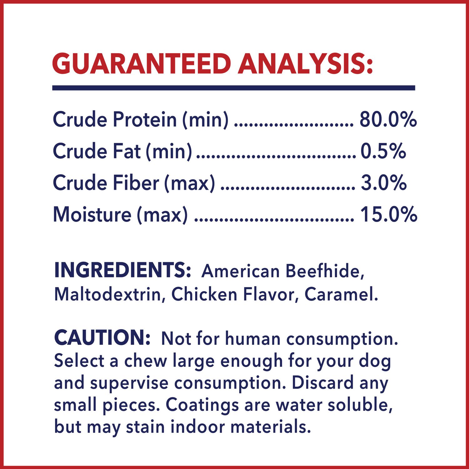 Pet Factory American Beefhide Mini Chicken Rolls Rawhide Dog Treats,  3" - 14 Pack