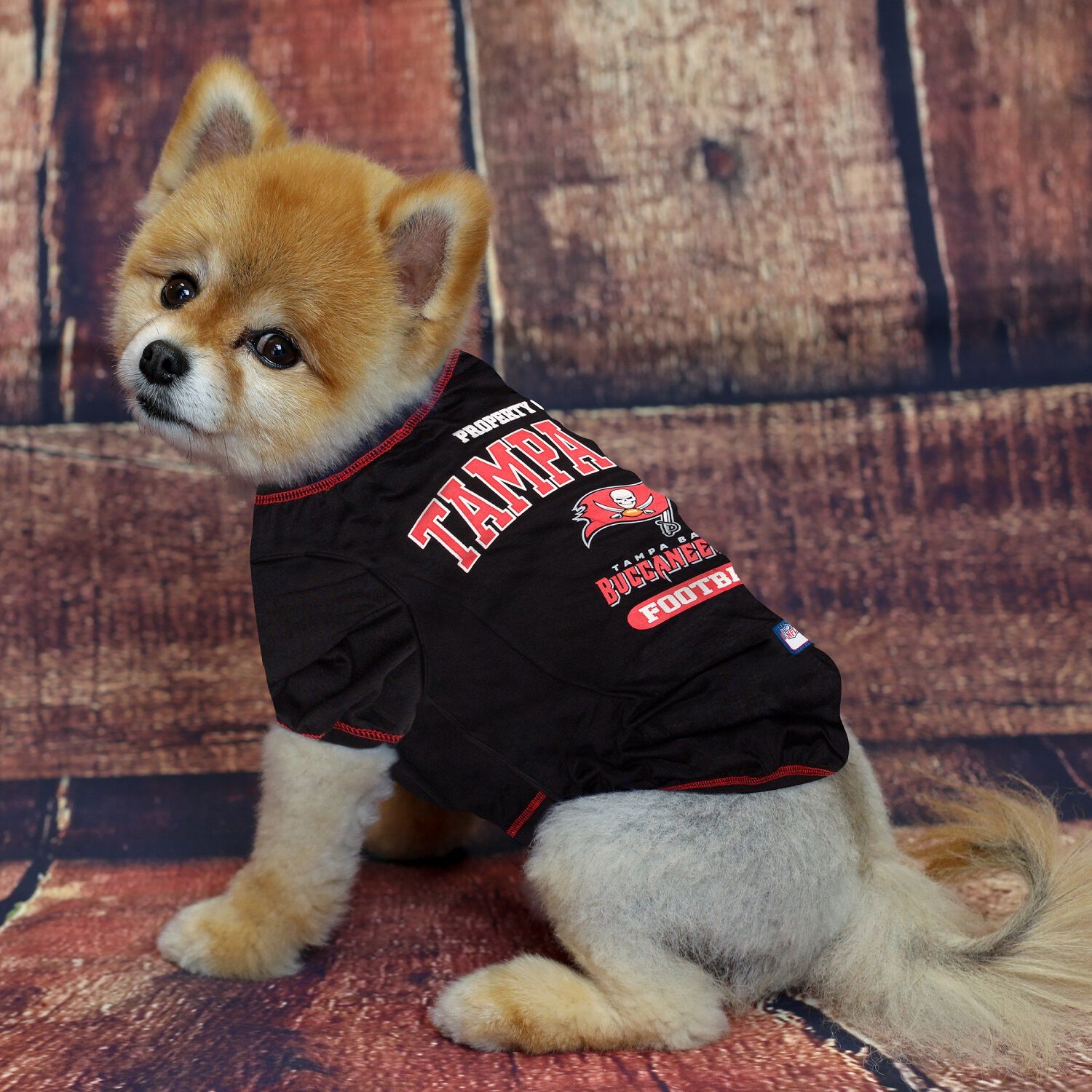Pets First Tampa Bay Buccaneers Dog Shirt, Extra Small