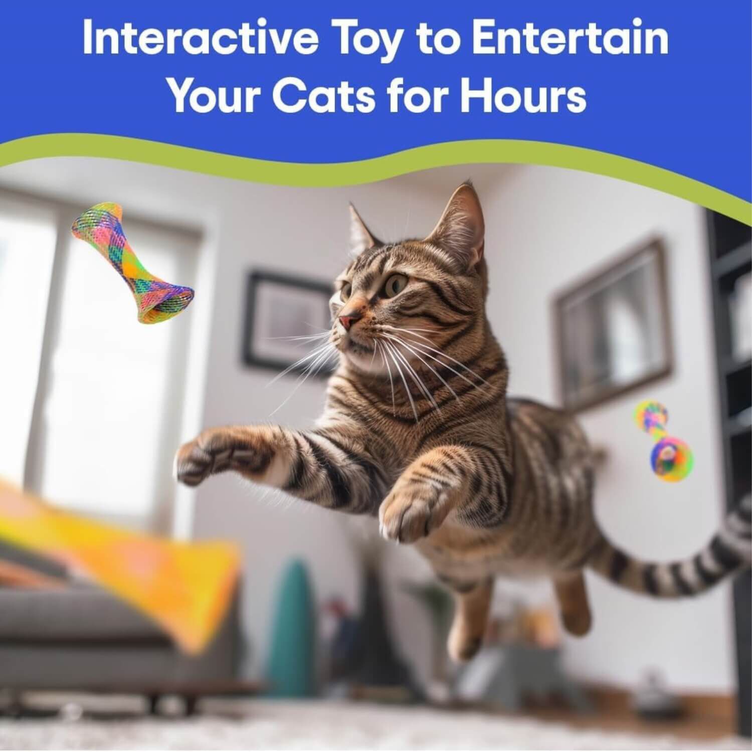 Spot Kitty Fun Tubes Cat Toy, Assorted Colors