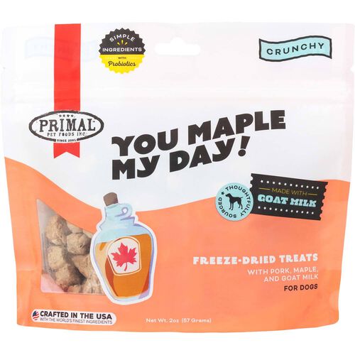 You Maple My Day - Pork & Maple With Goat Milk Dog Treat