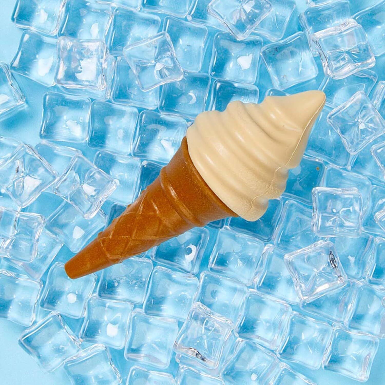 Pup Ice Ready To Freeze At Home Chew Dog Treats, Waffle Cone & Peanut Butter - 2-Pk